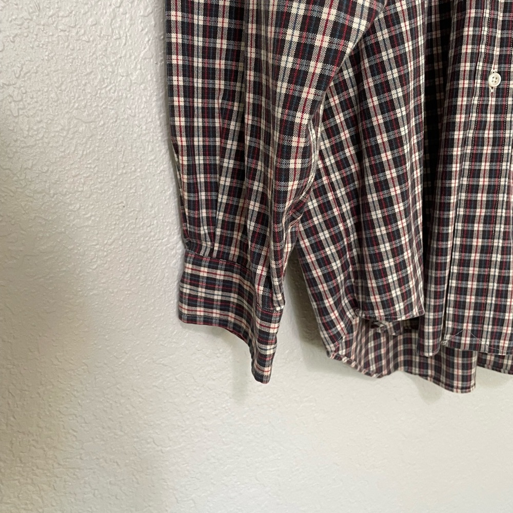 Ralph Lauren Big and Tall Plaid Button Down Casual Shirt - Picture 6 of 8
